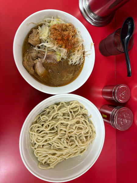 「つけ麺、胡麻味」@ラーメン二郎 柏店の写真