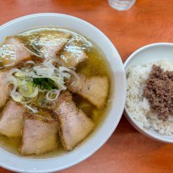 チーシューメン、生姜ライス