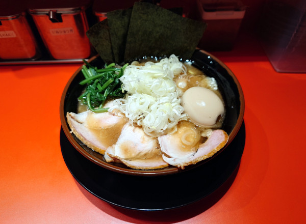 「ネギチャーシューメン」@ラーメン 三楽家の写真