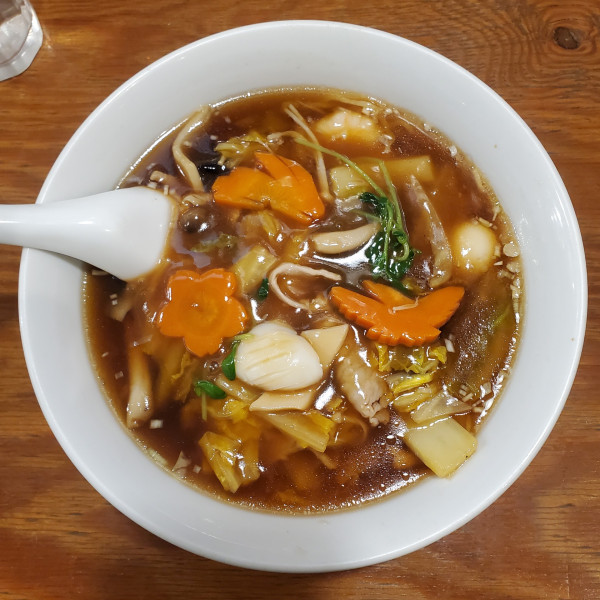 「広東麺」@青山 麺飯坊の写真