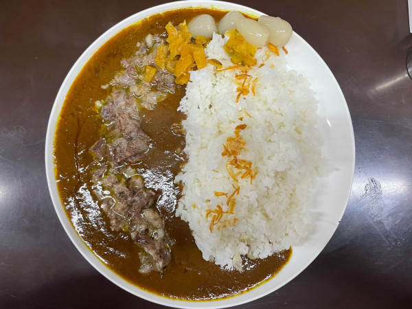 「牛すじカレーライス（並盛）」@牛すじカレー 小さなカレー家の写真