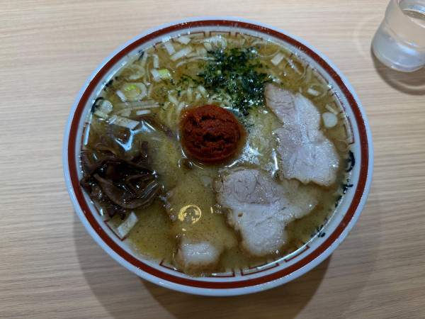 「山形味噌らーめん 1030円」@田中そば店 日比谷シティ店の写真