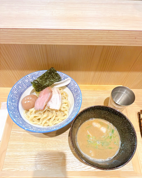 「味玉つけ麺並」@麺屋山界の写真