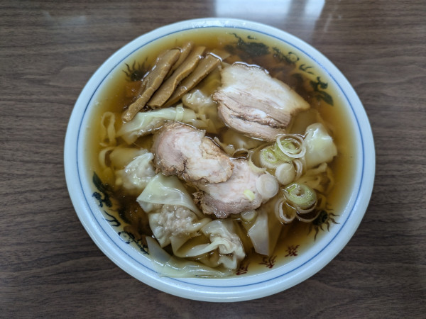 「ワンタンメン大盛　900円」@中華そば 幸秀屋の写真