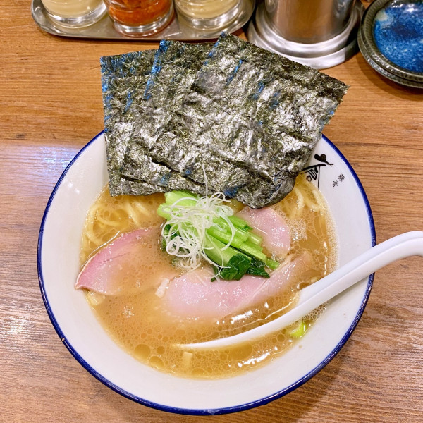 「ラーメン油少なめ。¥1100。」@豚骨 蒼翔の写真