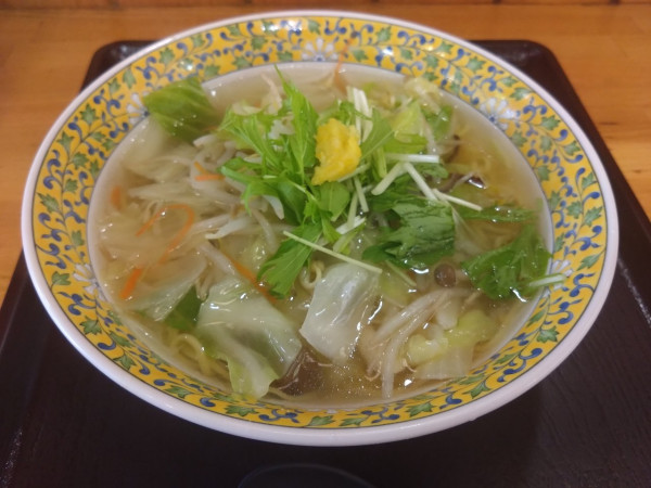 「ゆず塩らーめん」@道の駅もてぎ 十石屋の写真