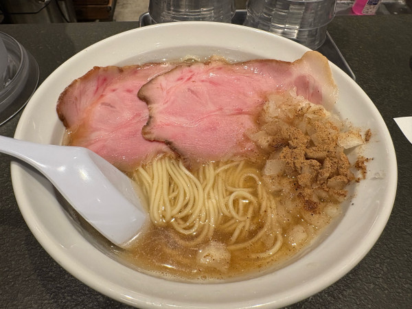 「【20食限定】淡麗かます煮干しそば1300円」@丿貫 東京の写真