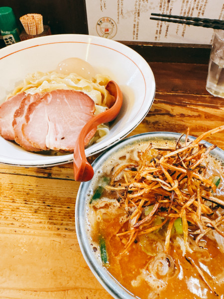 「味玉みそつけ」@東京味噌らーめん 鶉の写真