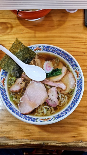 「焼豚麺」@白河手打中華 賀乃屋の写真