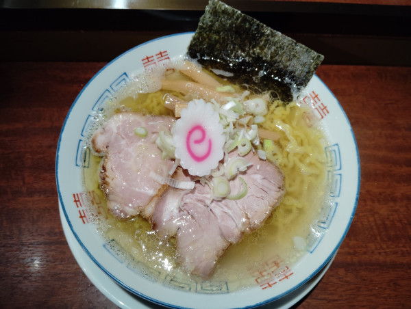 「熟成塩ラーメン　　1000円」@大井町立食い中華蕎麦 いりこ屋の写真