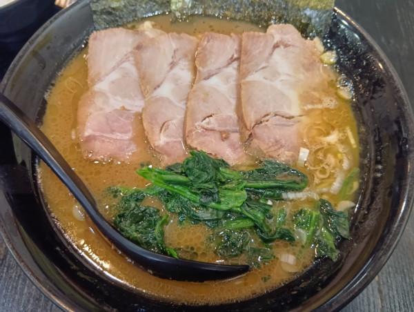 「チャーシューメン　サービスライス」@麺家 ばくの写真