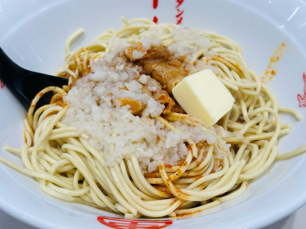 「北極まぜそば 1,220円」@蒙古タンメン 中本 船橋店の写真