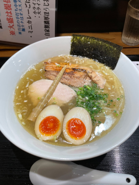 「塩らーめん　とり」@手打ちうどん 円清の写真