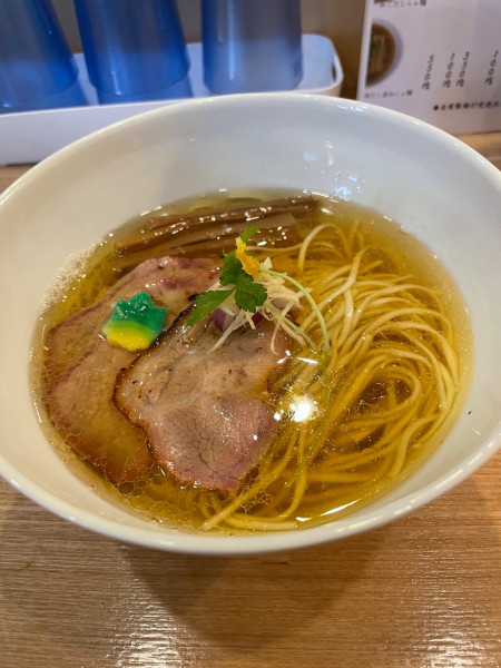 「あごだし鶏らぁ麺　薄口」@らぁ麺稲田の写真