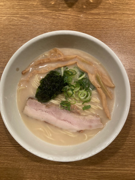 「鶏白湯塩820円」@中華そば 桃李の写真