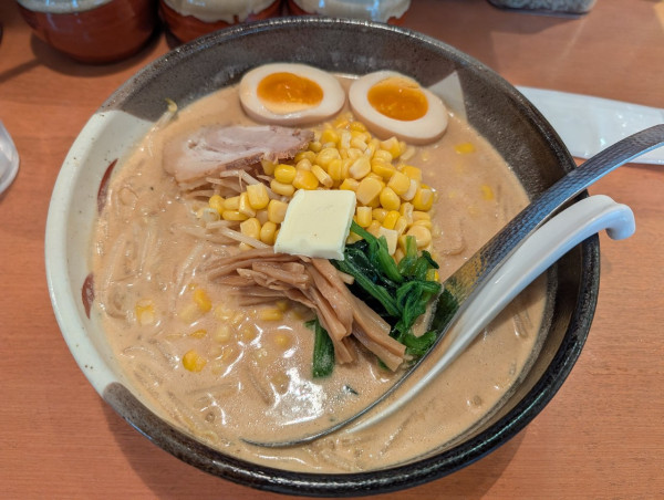 「北の台地1200円」@俺流塩ラーメン 中目黒店の写真