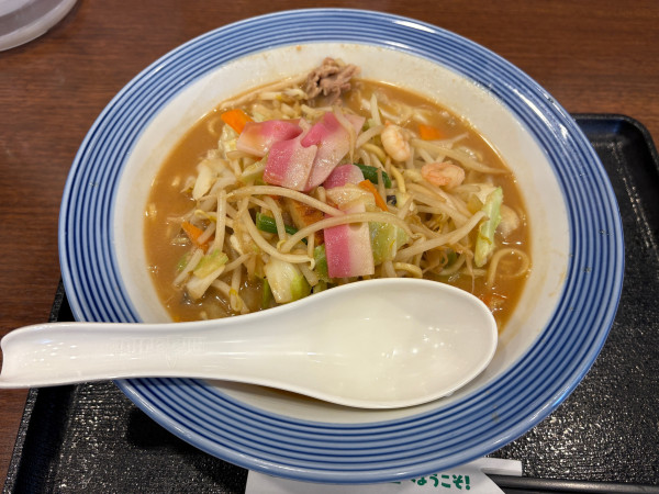 「みそちゃんぽん　920円」@長崎ちゃんぽん リンガーハット 千葉行徳店の写真