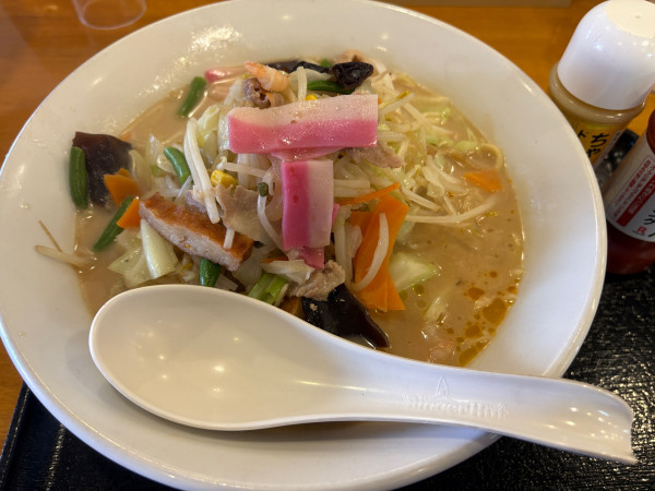 「野菜たっぷりちゃんぽん　麺2倍　1150円」@長崎ちゃんぽん リンガーハット 川越広栄店の写真