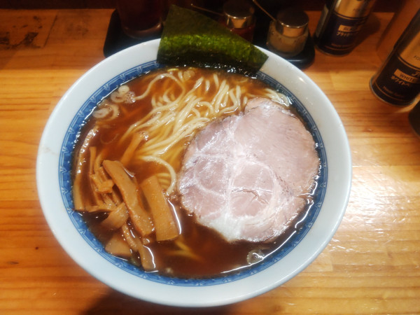 「中華そば並盛り1050円」@魂の中華そばの写真