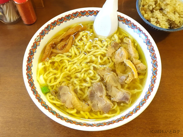 「鶏チャーシュー麺 醤油味 (大盛り)」@中華そば 嘉一の写真