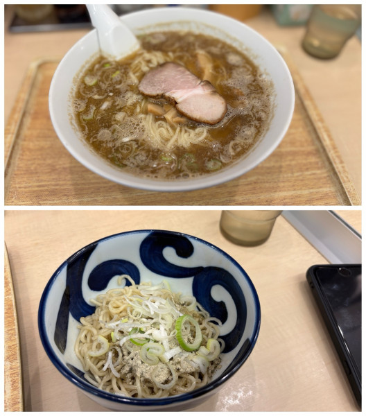「ラーメン1.5+和え玉ハーフ」@大勝 松戸店の写真
