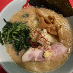 【限定】白味噌ラーメン+ほうれん草
