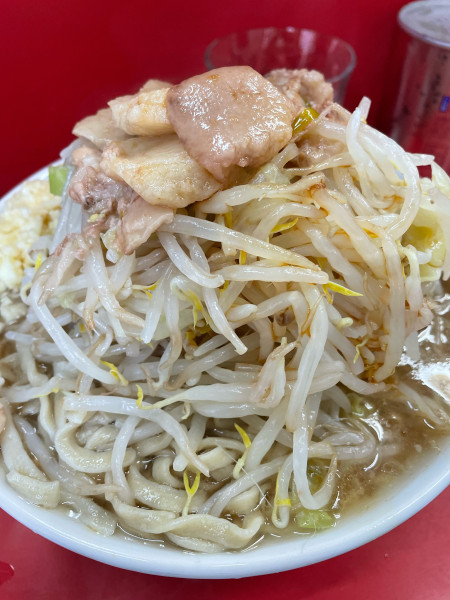 「小豚 ゼンマシ」@ラーメン二郎 三田本店の写真