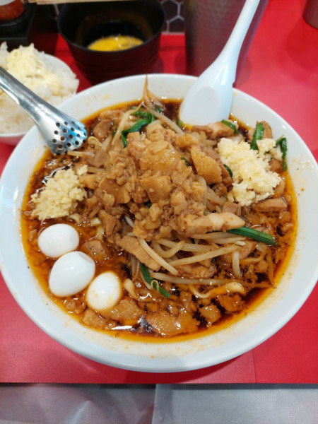 「鬼そばセット＋まさお」@すず鬼直伝スタミナらーめん かわさ鬼の写真