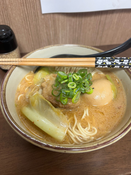 「担々麺」@バル喫茶 みーとあっぷの写真