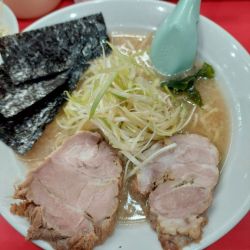 かいざんラーメン＋ネギ丼