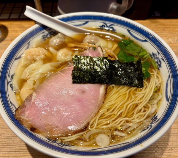 「ミックスワンタンメン（大盛）」@らーめん・わんたん ゆう輝屋の写真