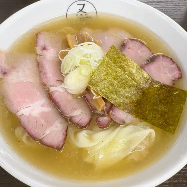 「塩チャーシューワンタンめん 1,250円」@らーめん又右衛門の写真