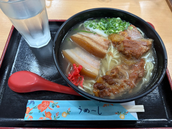 「ミックスそば」@そば処 琉風の写真