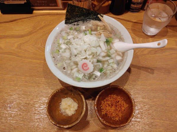 「ザクザク極ニボラーメン　950円」@喜多方ラーメン 舟場αの写真