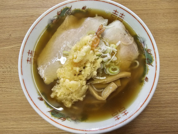 「天中華そば　870円」@原食堂の写真