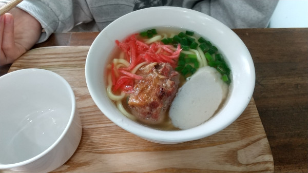 「沖縄そば+プリン+台湾コーラ」@小花の写真