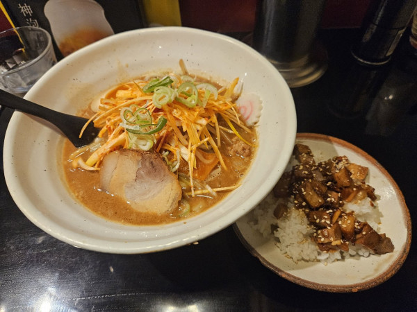 「七八辛ネギみそラーメン」@七八の写真