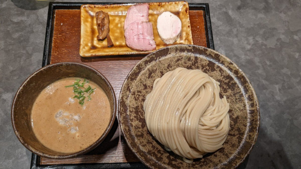 「つけ麺1100円」@遷の写真