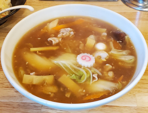 「広東麺」@三代目 十八番の写真