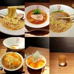 『上湯そば+カラスミご飯(￥1500+900)』