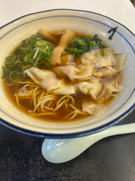 「ワンタンメン」@駿州醤油らーめん 一滴家の写真