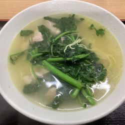 クレソン鶏塩ラーメン　1250円