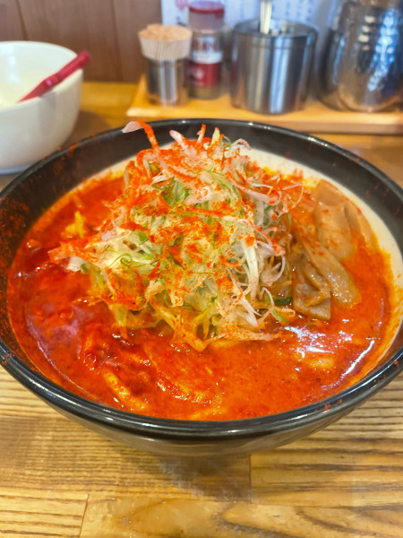 「一徹プレミアム　太麺変更」@初志貫徹の写真