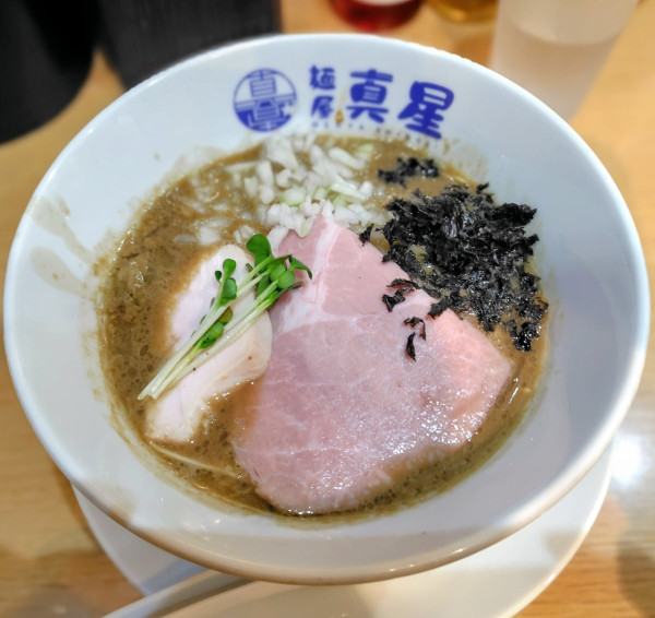 「【限定】濃厚煮干しそば 1400円」@麺屋 真星の写真