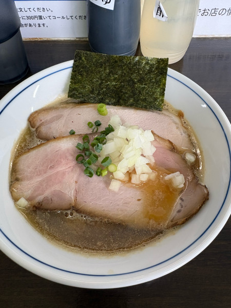 「煮干し中華そば」@三和 中華ソバ店の写真