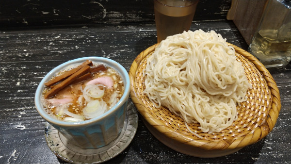 「ざる中華300g+海老雲呑」@あいだや2の写真