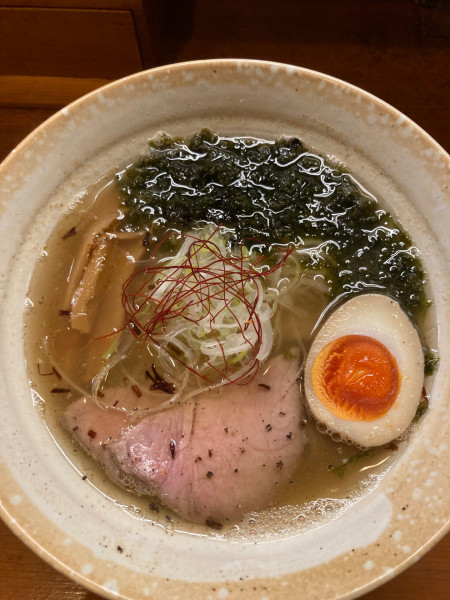 「魚元素塩ラーメン¥1,010」@麺元素の写真