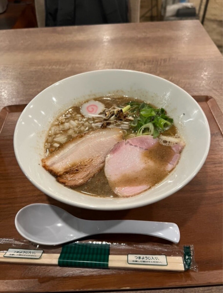 「煮干し中華そば」@駅前中華そば だるまやの写真