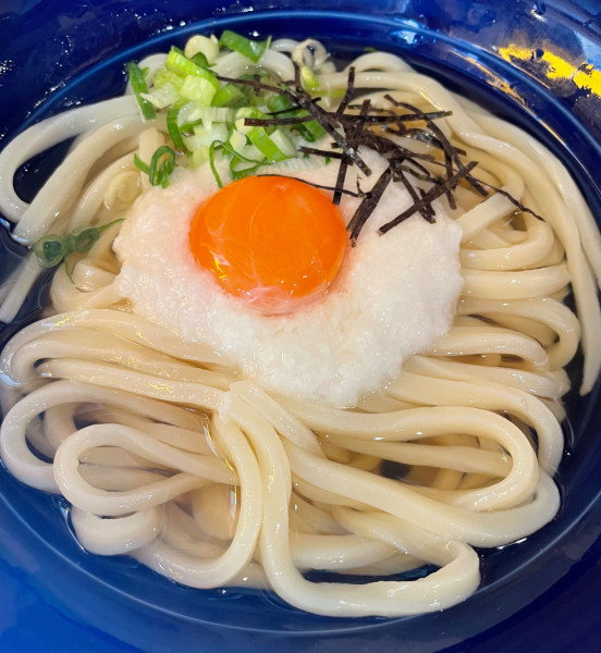 「ひやかけうどん」@きりん屋の写真