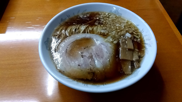 「ラーメン（７００円）」@タンポポの写真